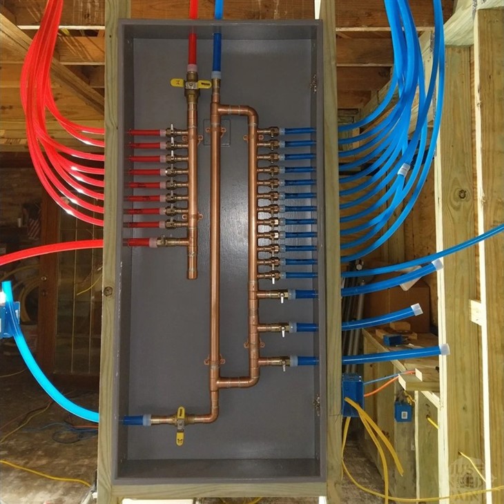 PExa pipe for floor heating 03